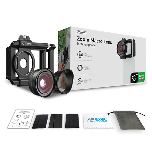 apexel-zm100-zoom-macro-smartphone-lens-publicity