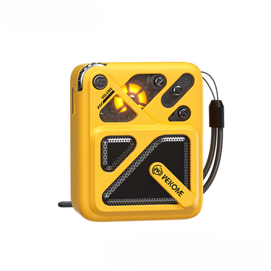 Beluga D8 Mini Bluetooth 5.3 Speaker in yellow color