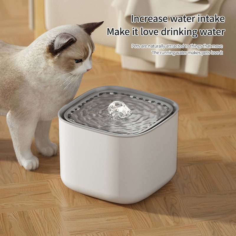 CW Pet Water Dispenser Cats Dogs Automatic Fountain front-3