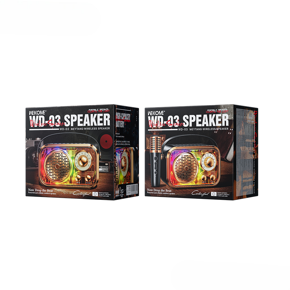 Meytang WD-03 Wireless Speaker RGB Light Long Playtime packging box-1