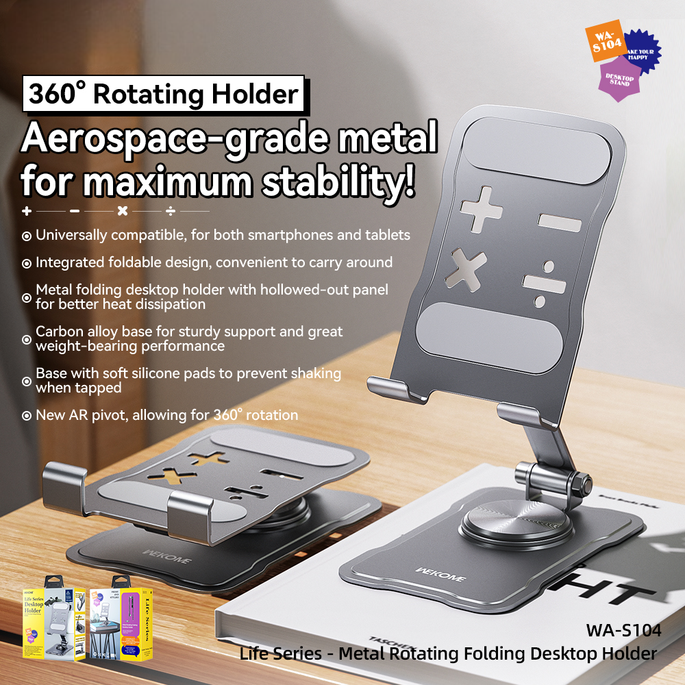 WA S104 Life Series Metal Desktop Holder publicity pictures-1