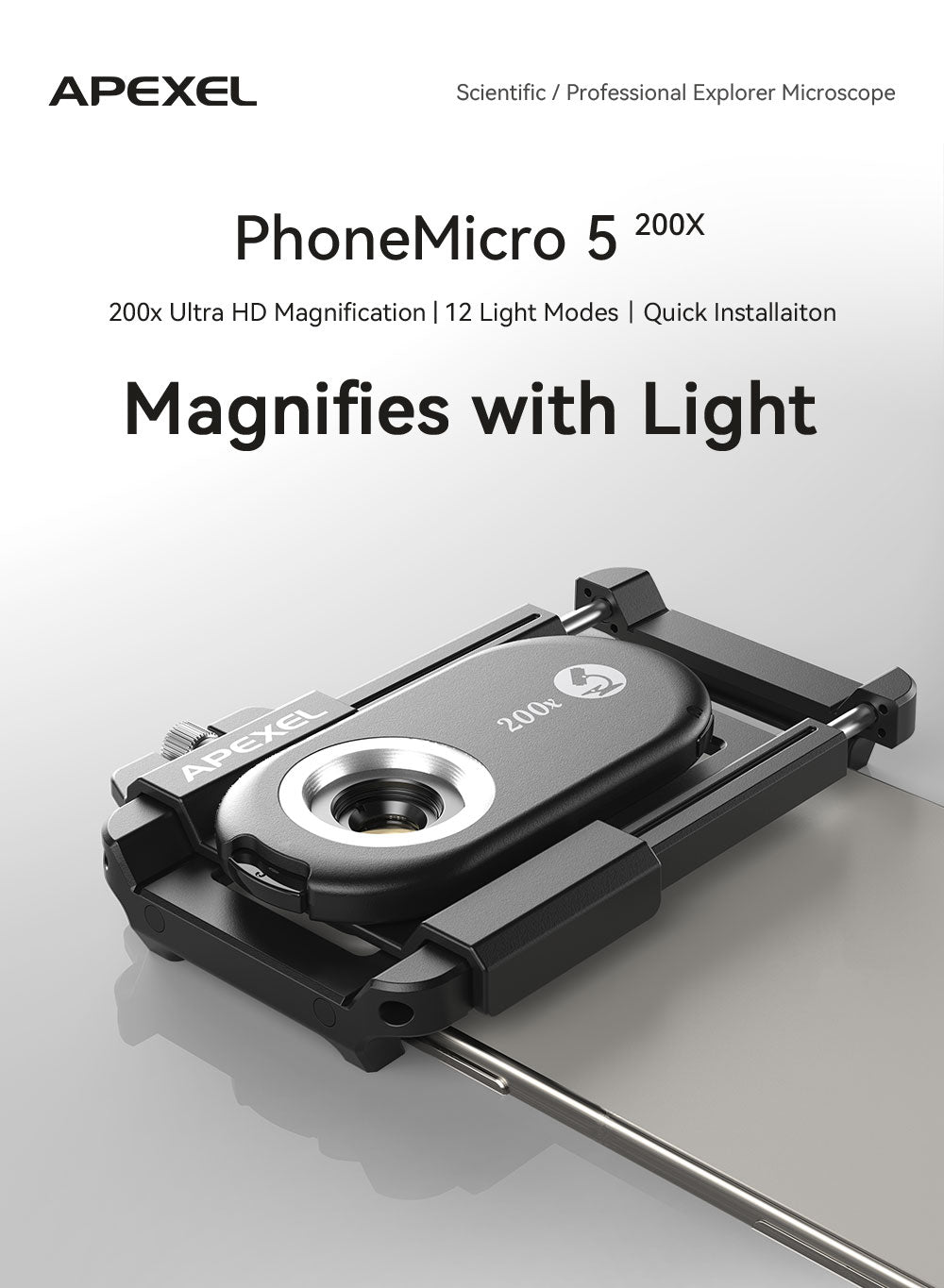 apexel 200x smartphone microscope lens cpl publicity-10