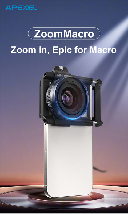 apexel zm100 zoom macro smartphone lens publicity pictures-9