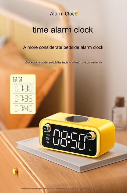 beluga-d6 dream weaver multi-function wireless speaker charging nightlight clock publicity pictures-6