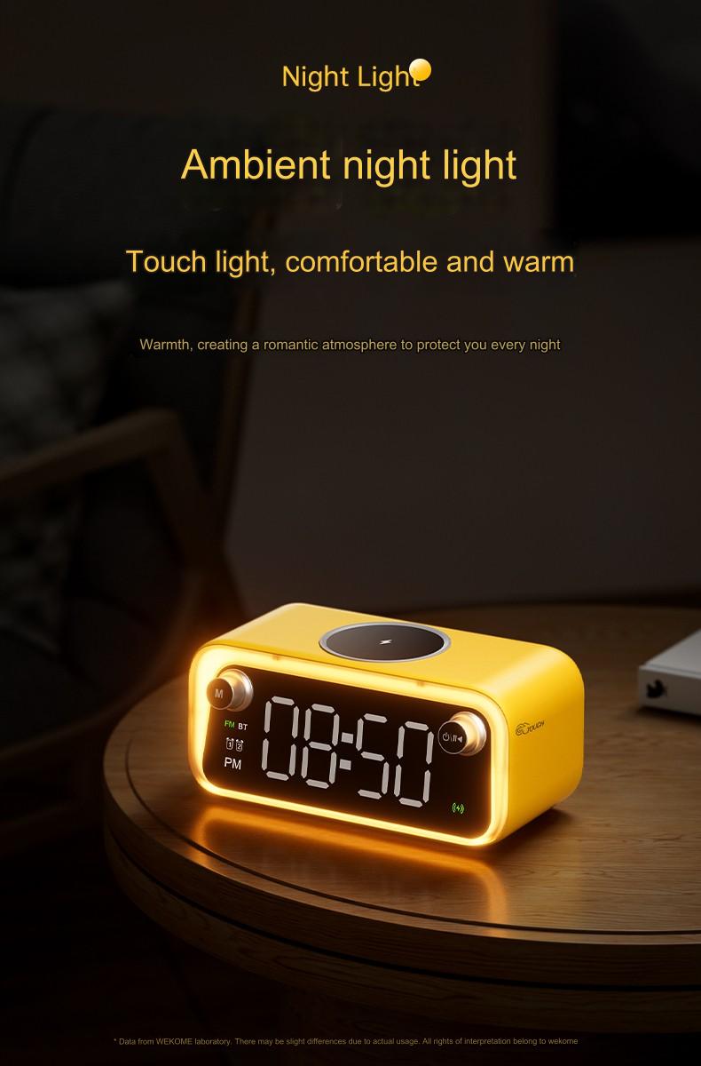 beluga-d6 dream weaver multi-function wireless speaker charging nightlight clock publicity pictures-7