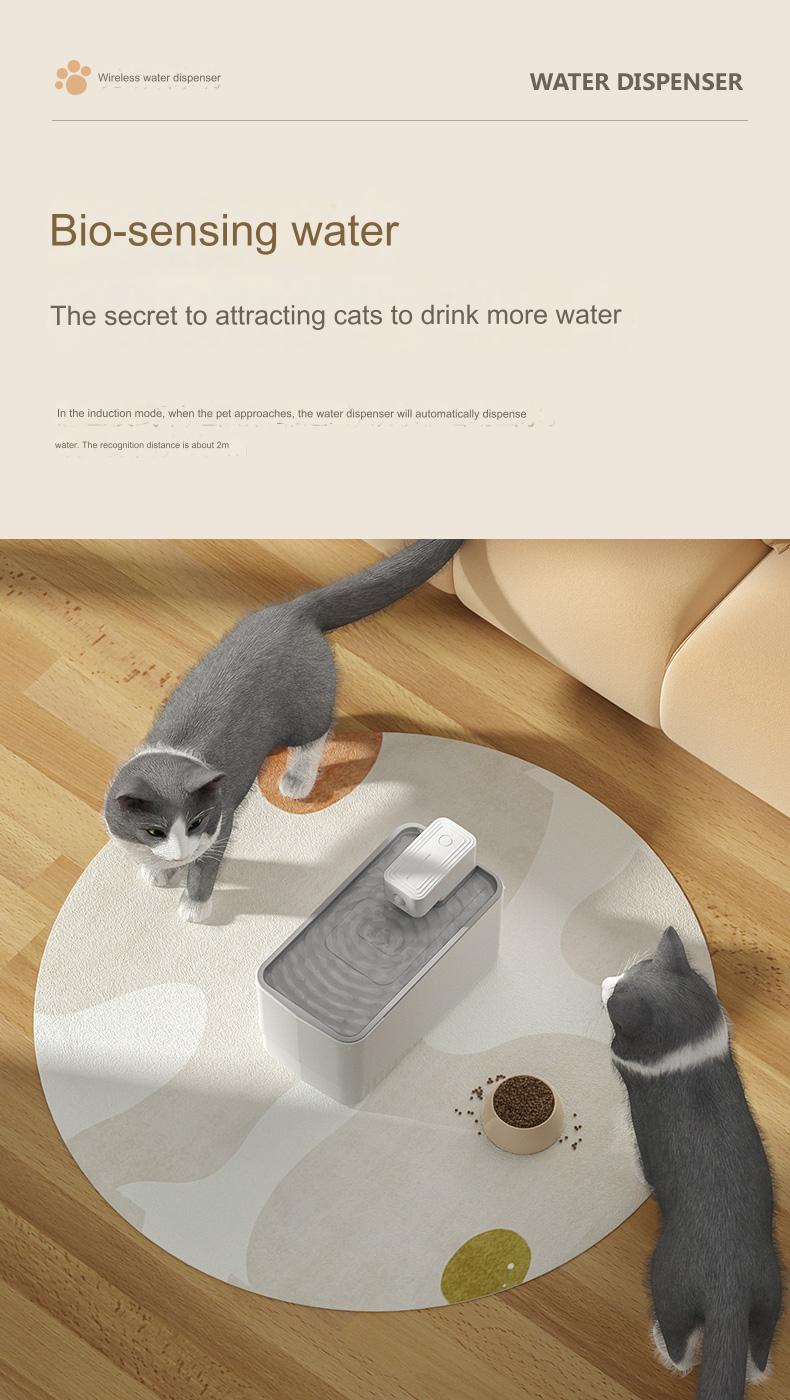 cw wireless pet water dispenser publicity pictures-7