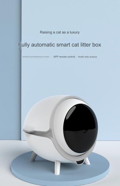 smart cat litter box automatic cleaning large capacity uv sterilization publicity pictures-1