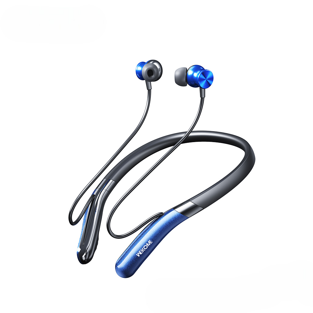 wg 02 premium neckband wireless headphones bluetooth 5 3 touch control in blue color-2